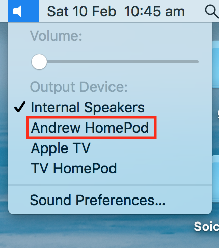 Mac或者MacBook连接HomePod的最优办法 2 - Mac和MacBook连接HomePod的最优办法