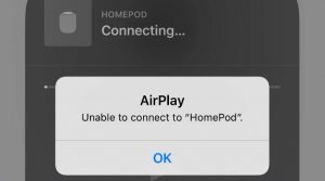 AirPlay不能连接HomePod 300x167 - AirPlay不能连接HomePod 怎么办