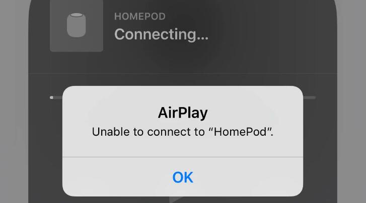AirPlay不能连接HomePod - HomePod没有反应了，如何排查解决