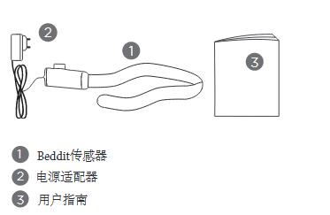 Beddit设备包装列表 - Beddit翻译-中文使用说明