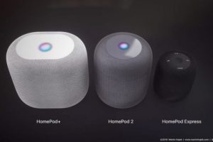 homepod 2 and homepod express e1532926010759 300x200 - 苹果可能推出升级版HomePod 2与便携版HomePod Express