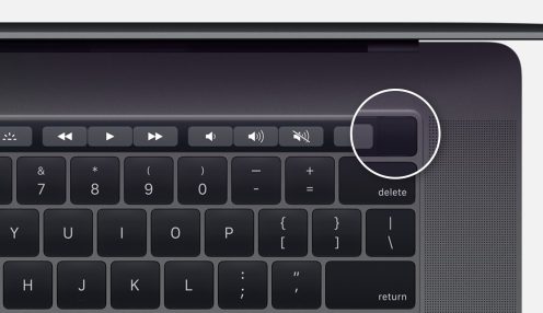 2016 macbook pro power button - Macbook的电源按钮在哪里