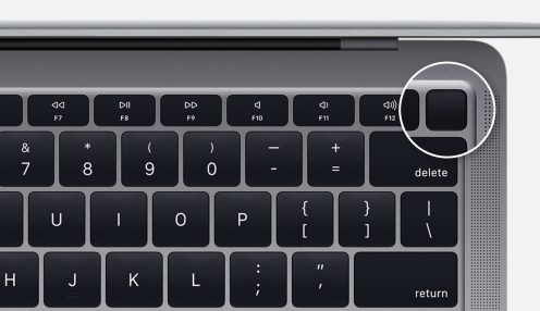 2018 macbook air power button - Macbook的电源按钮在哪里