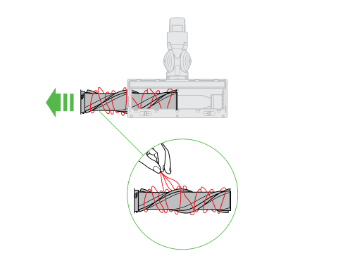 08af62128b42362dea690c7a8b57c695 - 戴森吸尘器滚筒吸头缠绕头发怎么清理